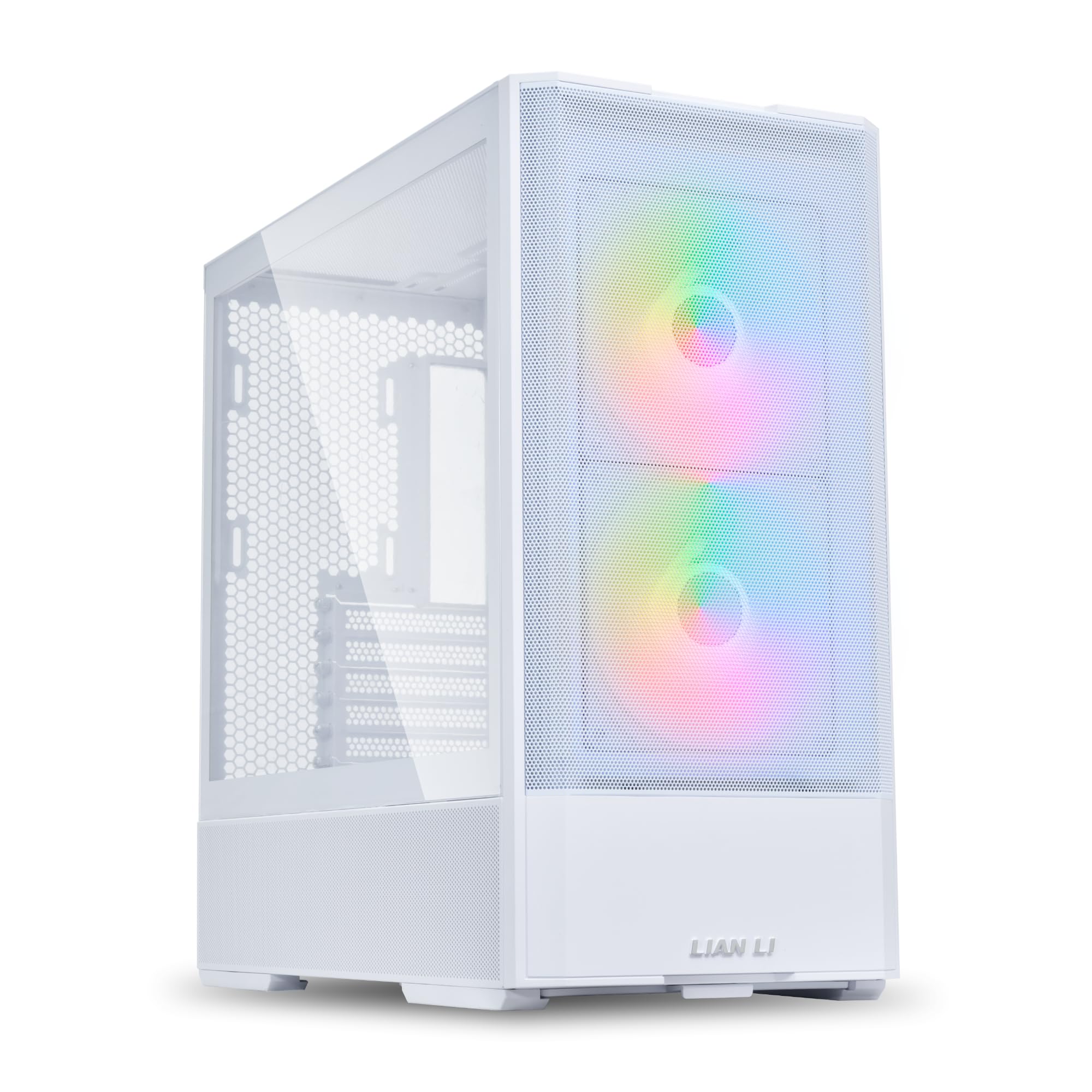 LIANLI ミドルタワー PCケース LANCOOL216　　　ホワイト Amazon | LIANLI E-ATX対応ミドルタワーPCケース LANCOOL 216 RX
